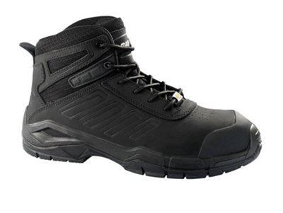 Mascot Footwear Trivor Safety Boots (Black) (UK 10.5)
