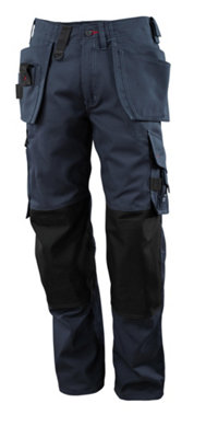 Mascot Frontline Lindos Craftsmen's Trousers (Dark Navy Blue)  (42.5) (Leg Length - Long)