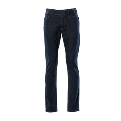 Mascot Frontline Manhattan Jeans (Washed Dark Denim)  (29) (Leg Length - Long)