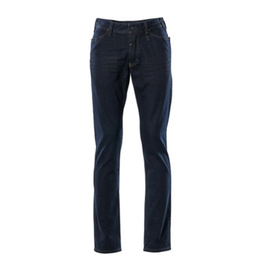 Mascot Frontline Manhattan Jeans (Washed Dark Denim)  (32) (Leg Length - Extra Long)