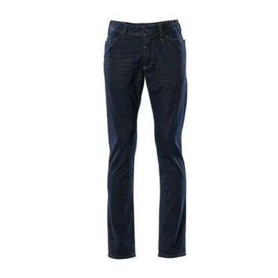 Mascot Frontline Manhattan Jeans (Washed Dark Denim)  (33) (Leg Length - Extra Long)