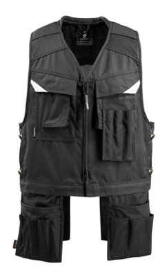 Mascot Hardwear Baza Tool Vest (Black)  (Large/X Large)