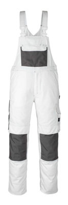 Mascot Hardwear Orense Bib & Brace (White)  (42.5) (Leg Length - Long)