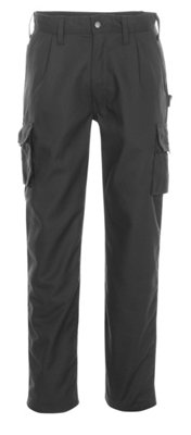 Mascot Hardwear Toledo Trousers (Black)  (28) (Leg Length - Long)