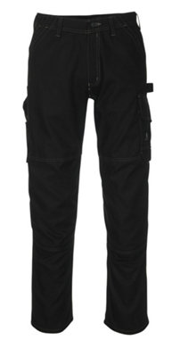Mascot Hardwear Totana Trousers (Black)  (28) (Leg Length - Long)