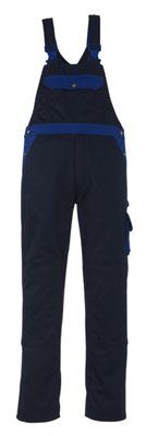 Mascot Image Milano Bib & Brace (Navy/Royal Blue)  (28.5) (Leg Length - Regular)