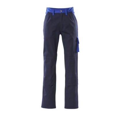 Mascot Image Palermo Trousers (Navy/Royal Blue)  (28) (Leg Length - Long)