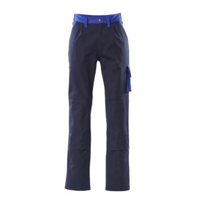 Mascot Image Palermo Trousers (Navy/Royal Blue)  (28) (Leg Length - Regular)