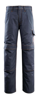 Mascot Multisafe Bex Trousers (Dark Navy Blue)  (44.5) (Leg Length - Regular)