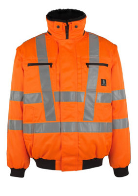 Mascot Safe Arctic Innsbruck Pilot Jacket (Hi-Vis Orange)  (Large)