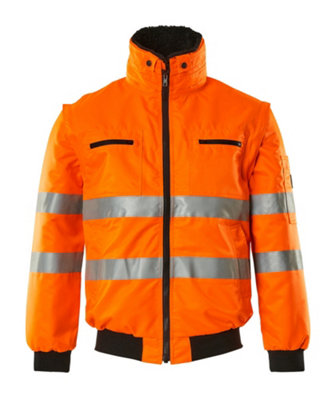 Mascot Safe Arctic Kaprun Pilot Jacket (Hi-Vis Orange)  (X Small)
