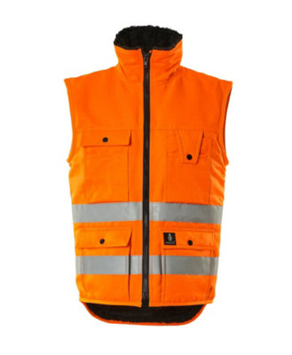 Mascot Safe Arctic Sölden Winter Gilet (Hi-Vis Orange)  (X Small)