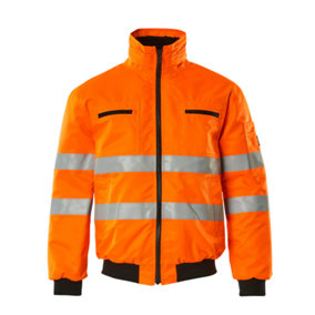 Mascot Safe Arctic St Moritz Pilot Jacket (Hi-Vis Orange)  (Large)