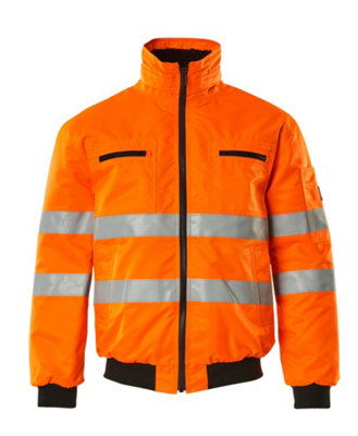 Mascot Safe Arctic St Moritz Pilot Jacket (Hi-Vis Orange)  (Small)