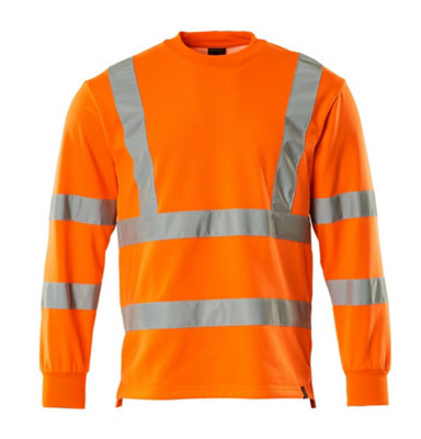 Mascot Safe Classic Melita Sweatshirt (Hi-Vis Orange)  (Medium)