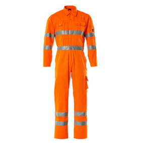 Mascot Safe Classic Utah Boilersuit (Hi-Vis Orange)  (30.5") (Leg Length - Long)