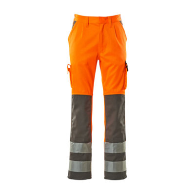 Mascot Safe Compete Olinda Trousers - Hi-Vis Orange/Anthracite   (48.5) (Leg Length - Regular)