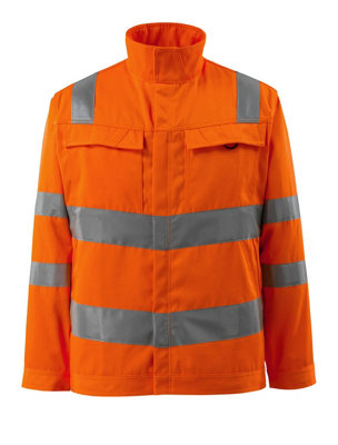 Mascot Safe Light Bunbury Work Jacket (Hi-Vis Orange)  (Large)