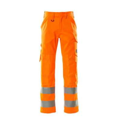 Mascot Safe Light Geraldton Trousers (Hi-Vis Orange)  (30.5) (Leg Length - Regular)