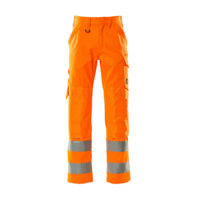 Mascot Safe Light Geraldton Trousers (Hi-Vis Orange)  (42.5) (Leg Length - Long)