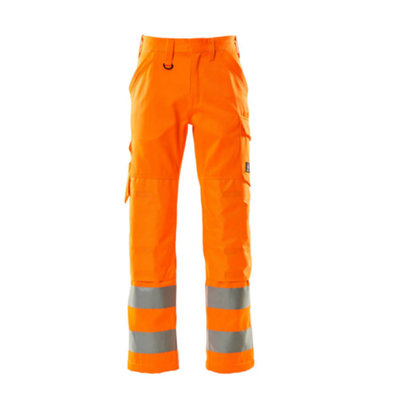 Mascot Safe Light Geraldton Trousers (Hi-Vis Orange)  (44.5) (Leg Length - Long)