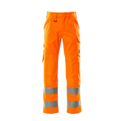 Mascot Safe Light Geraldton Trousers (Hi-Vis Orange)  (44.5) (Leg Length - Short)
