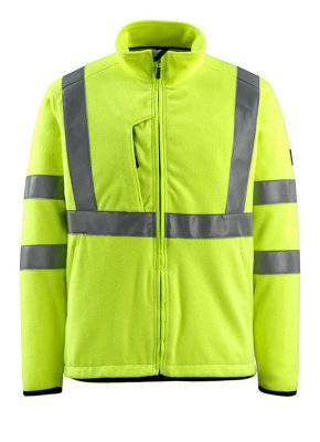 Mascot Safe Light Mildura Fleece Jacket (Hi-Vis Yellow)  (XXX large)