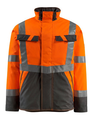 Mascot Safe Light Penrith Winter Jacket (Hi-Vis Orange/Dark Anthracite)  (XXX large)