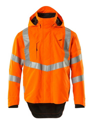 Mascot Safe Supreme Harlow Outer shell jacket (Hi-Vis Orange)  (XXX Large)