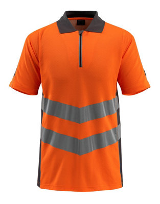 Mascot Safe Supreme Murton Polo shirt (Hi-Vis Orange/Dark Anthracite)  (XXXX Large)