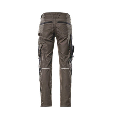 Mascot Unique Lemberg Trousers - Dark Anthracite/Black   (28) (Leg Length - Regular)