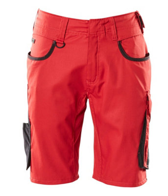 Mascot Unique Lightweight Shorts - Red/Black   (28) (Leg Length - Regular)