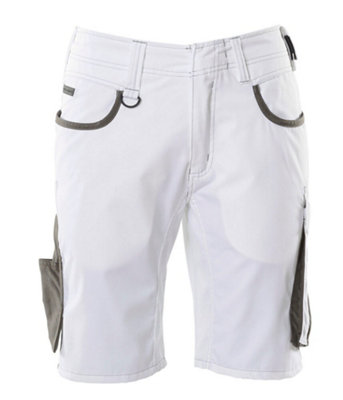 Mascot Unique Lightweight Shorts - White/Dark Anthracite   (27) (Leg Length - Regular)