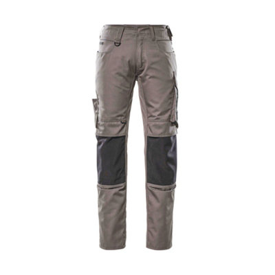 Mascot Unique Mannheim Trousers - Anthracite/Black   (28) (Leg Length - Regular)