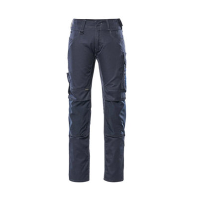 Mascot Unique Mannheim Trousers - Dark Navy/Royal Blue   (28) (Leg Length - Regular)