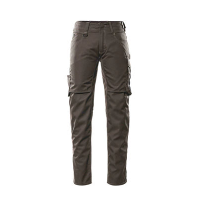 Mascot Unique Oldenburg Trousers - Dark Anthracite/Black   (28) (Leg Length - Regular)