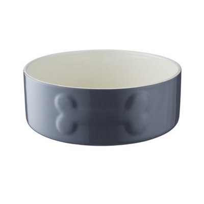 Mason Cash Colour Mix Dog Bowl Grey 20cm Price Comparisons | Compare The Build