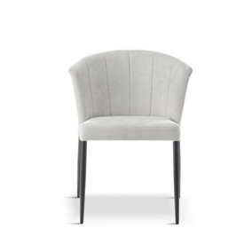 MASON Dining Chair (Pack of 4) - L60 x W61 x H77 cm - Grey