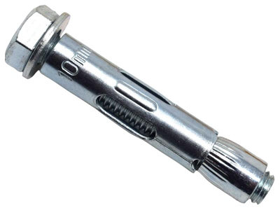 MasonMate M10 x 55mm Hex Loose Bolt Sleeve Anchors - 50 Pack for Concrete & Masonry Projects