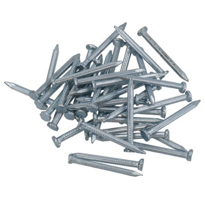 Masonry Hardened Wall Nails For Brick Block Concrete 2.5mm x 30mm 40 Pack Price Comparisons | Compare The Build