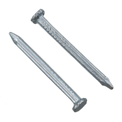 Masonry Hardened Wall Nails For Brick Block Concrete 2.5mm x 30mm 40 Pack