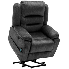 Massage and Heat Electric Power Lift Recliner Chair