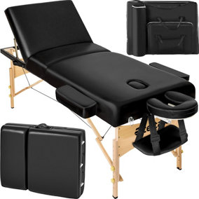 Massage table Somwang 7.5 cm padding - black