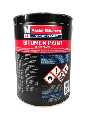 Master Bitumens Black Bitumen Paint for Concrete ,Steel, Iron ...