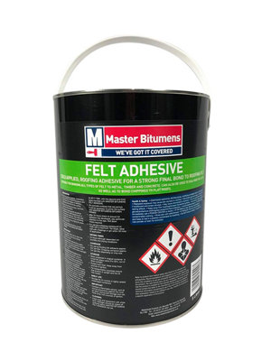 Master Bitumens Roof Felt Adhesive Cold Applied Bond ,Roof Felt Laps