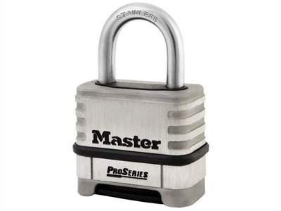 Master Lock 1174D ProSeries Stainless Steel 4-Digit 57mm Padlock MLK1174D
