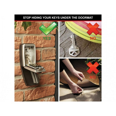 Master Lock 5423e Push Button Select Access Key Safe Multi Colour (One ...