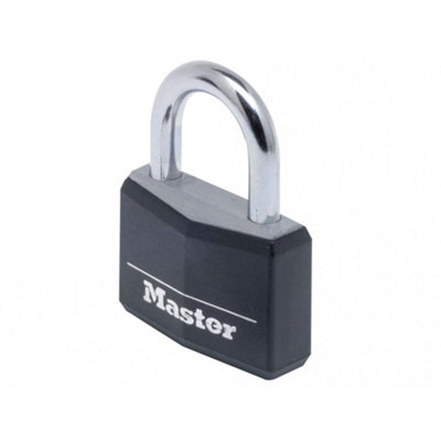 Master Lock Aluminium Padlocks Vinyl Covers Multi Colour (40mm)