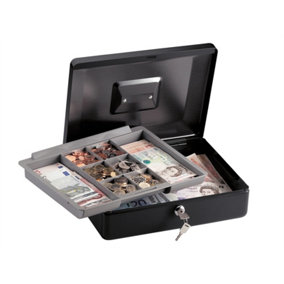 Master Lock CB-12ML Medium Cash Box with Keyed Lock MLKCB12ML