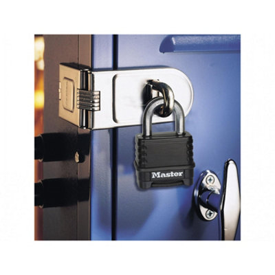 Master Lock Excell 4-digit Black Finish Combination 50mm Padlock Multi ...